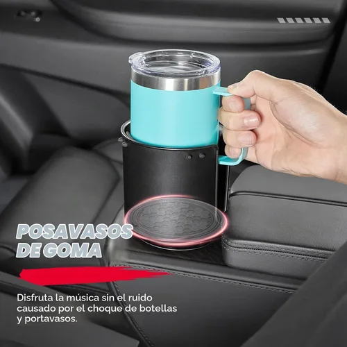 Vista 7 de KEMIMOTO Expansor universal de portavasos – Se adapta a botellas Hydro Flask, Yeti, de 18-40 onzas, 3.0 a 3.8 pulgadas de diámetro, apto