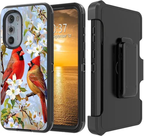 Vista 210 de Funda para Moto G Stylus 5G 2023 con funda de clip para cinturón y soporte, resistente de doble capa, resistente a prueba de golpes, para Motorola