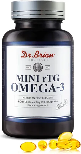 Vista 9 de Dr. Brian Royal Red Omega 3 1200, suplemento de aceite de pescado con EPA y DHA Omega3 aceite de pescado contiene vitamina D, E Omega-3 apoyo