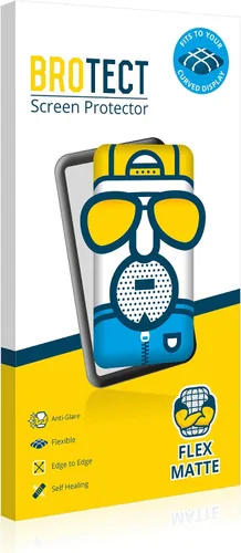 Vista 4 de brotect Protector de pantalla curvado 3D mate, compatible con Vwar DT7 Max Serie 7 (1.772 in) (paquete de 2)
