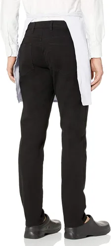 Vista 2 de Uncommon Threads mandil a la mitad de la cintura para mujer. Blanco
