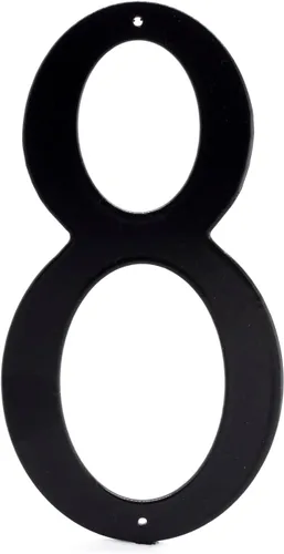 Vista 11 de Montague Metal Products números estándar para casas, Negro