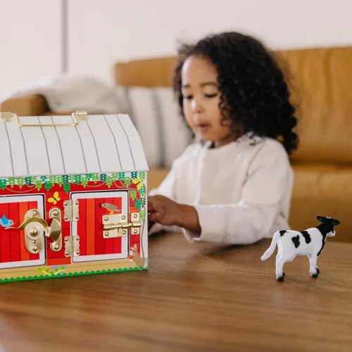 Vista 5 de Melissa & Doug - Juguete granero de pestillos
