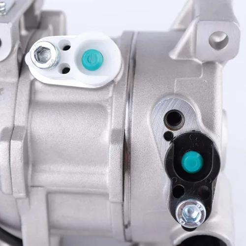 Vista 5 de Compresor de aire acondicionado con embrague, compresor de CA 20765C, embrague del compresor, apto para 2012-2016 para Hyundai Accent 1.6l