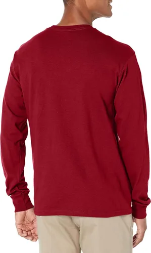 Vista 3 de MJ Soffe Remera de algodón, mangas largas para hombre