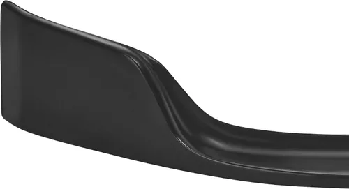 Vista 5 de Compatible con/repuesto para parachoques delantero, estilo STL, alerón de labio delantero de poliuretano, color negro, compatible con Chevorlet