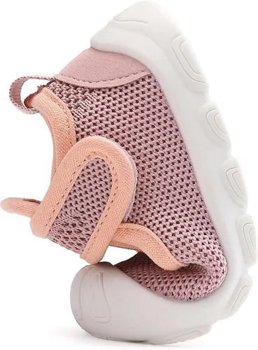 Vista 4 de Zapatos para bebés y niños pequeños, ligeros, transpirables, antideslizantes, para caminar al aire libre, 6, 9, 12, 18, 24 meses