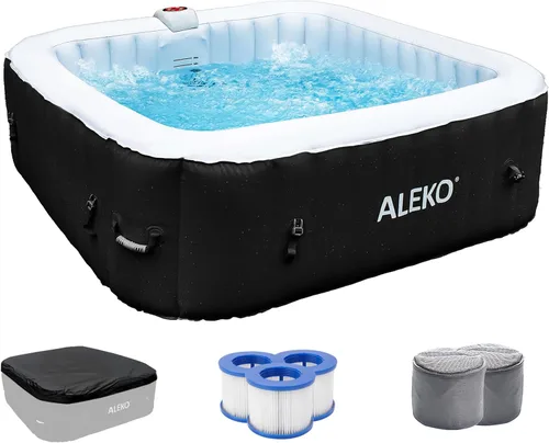 Vista 7 de ALEKO - Jacuzzi portátil inflable