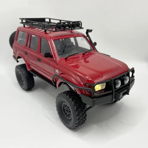 Vista 2 de RC Rock Crawler 4x4 RC Camión WPL C54 1/16 RC Rastreador RTR Camión de Control Remoto Todo Terreno 2.4G con Dirección Proporcional Motor 260, Nueva