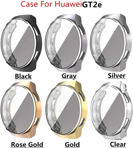 Vista 2 de Hemobllo Smart Watch Bumpers - Reloj de pantalla completa compatible con Huawei Watch GT 2e, funda delicada