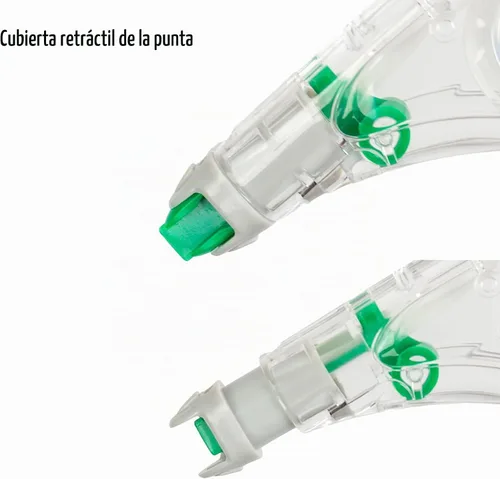 Vista 8 de Tombow 68721 MONO Hybrid cinta correctora, paquete de 10. Aplicador fácil de usar para correcciones instantáneas