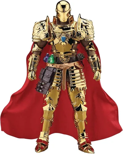 Vista 2 de Marvel: Medieval Knight Iron Man DAH-046SP Golden PX Figura de acción