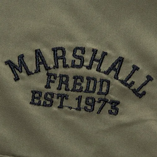 Vista 5 de FREDD MARSHALL Camisa vaquera de bolsillo casual con botones para hombre, Suave, M, #117 Verde militar