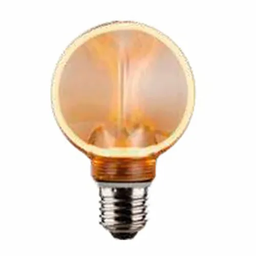 Vista 2 de Bombilla LED Fbright g80 4 W E27 220 lm Dorado Decorativa (1800 K)