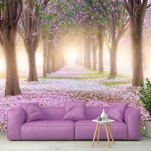 Vista 8 de Bormia Papel pintado floral 3D Peony Butterfly Mural de pared para sala de estar dormitorio (no despegar ni pegar)