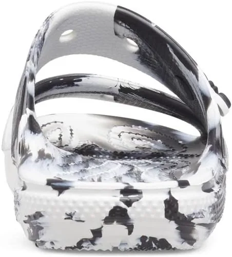 Vista 6 de Crocs Unisex-Adult Classic Graphic Two-Strap Slide Sandal