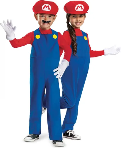 Vista 5 de Nintendo Super Mario Brothers Mario - Disfraz para niños pequeños