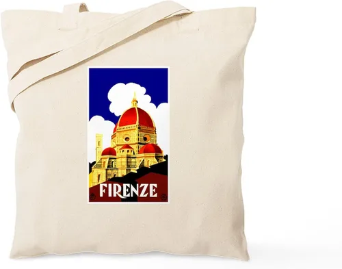 Vista 28 de CafePress Positano, Italia Tote Bag Bolsa de compras de lona beige reutilizable, Caqui, S