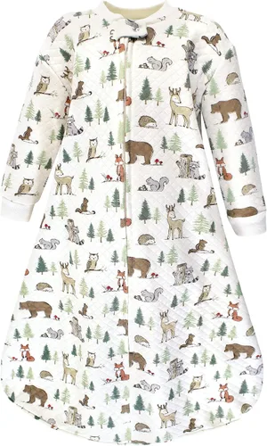 Vista 25 de Hudson Baby Saco de dormir unisex para bebé acolchado premium de manga larga y manta vestible Alce grande