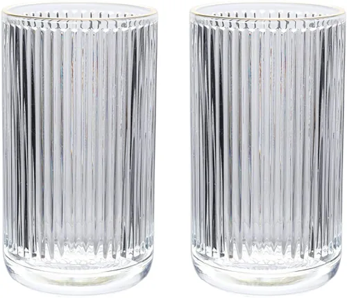 Vista 9 de Gaolinci 2 Piezas Vaso de Vidrio Tumbler, Portacepillos de Dientes, Tazas de Baño, 10 onzas