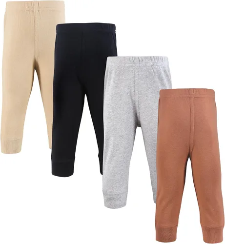 Vista 23 de Hudson Baby - Pantalones y leggings unisex de algodón para bebé 2-Rosa Negro