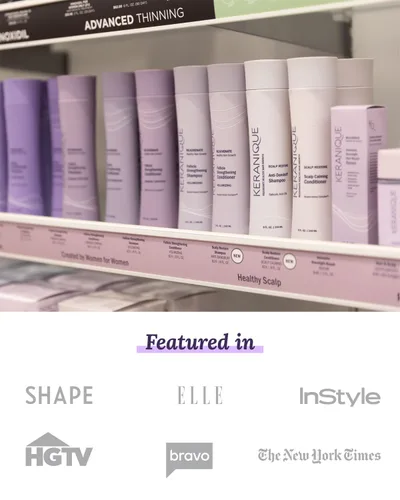 Vista 8 de Keranique Champú y Acondicionador Seguro para el Color - Champú y Acondicionador para Proteger y Extender el Color para Mujeres con Cabello Seco