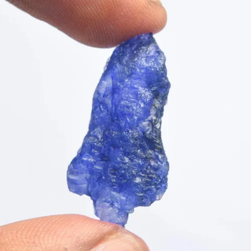 Vista 2 de GEMHUB Zafiro azul natural 13.00 Ct Piedra Preciosa Suelta áspera, Gema, azul