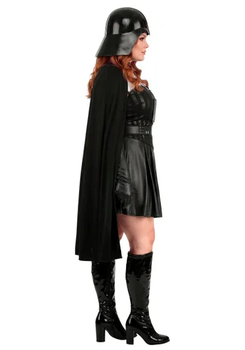 Vista 4 de Disfraz de Vestido Darth Vader Star Wars Talla Plus para Mujer Multicolor