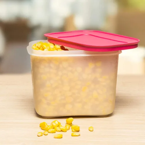 Vista 4 de Tupperware Congelador de plástico Mates Gen II 1.1L 1pc (Rosa, Blanco)