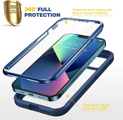 Vista 348 de DIACLARA - Funda transparente compatible con iPhone XR 6.1 pulgadas 2018