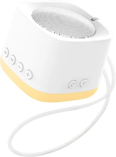 Vista 9 de Máquina de sonido portátil, mini máquina de ruido blanco de viaje para dormir con luz nocturna de respiración, 16 sonidos relajantes, temporizador