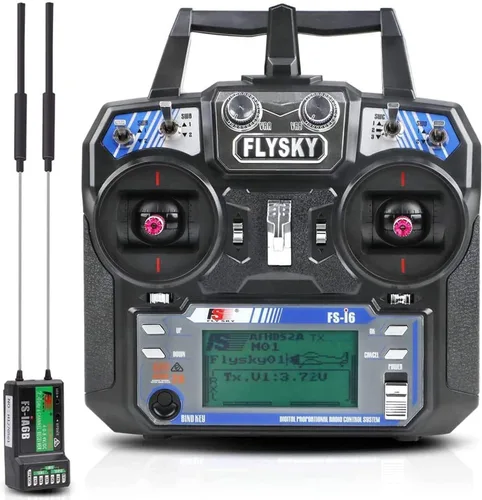 Vista 2 de Flysky RC Transmisor TX con receptor para RC cuadricóptero FPV Racer avión