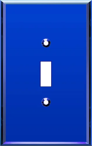 Vista 28 de LIDER - Placa de pared reflectante para interruptor de palanca, de gran tamaño, 1 banda, acrílico Dorado
