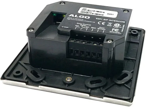 Vista 4 de Algo 8201 PoE SIP Intercomunicador IP/Portero con Relé
