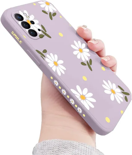 Vista 7 de Funda para Galaxy S20+ Plus con bonito patrón de margaritas, protección completa de lente de cámara, delgada, a prueba de golpes, TPU a prueba