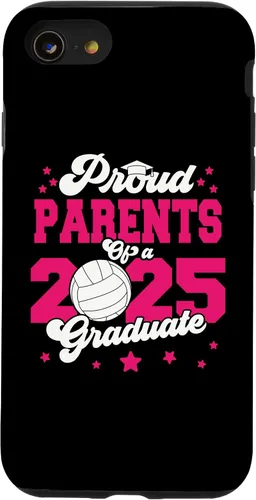 Vista 18 de iPhone 16 Parents of a 2025 Graduate Prom Graduation 25 VolleyBall Case
