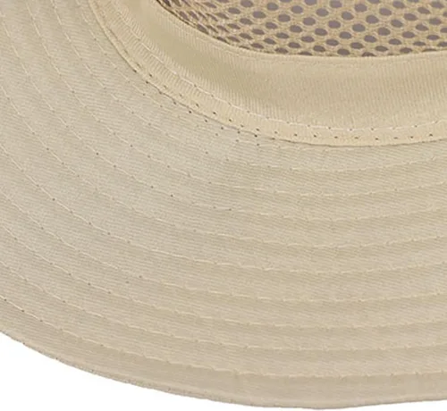 Vista 7 de Sun Hat for Wide Brim Mesh Breathable Fishing Hat,UPF 50+ UV Protection Beige