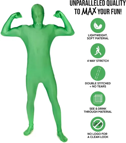Vista 2 de Traje de segunda piel Morphsuits para hombres, talla M