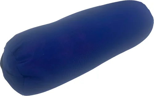 Vista 4 de Therapist's Choice Blue Jackson - Almohada enrollable de 16 x 5 pulgadas, se convierte en almohada de viaje (azul Jackson a almohada de viaje)