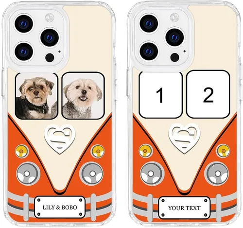 Vista 239 de Funda de teléfono personalizada para Apple iPhone 8 Plus iPhone 7 Plus, personalizada con foto, imagen, texto, imagen, diseño de imagen