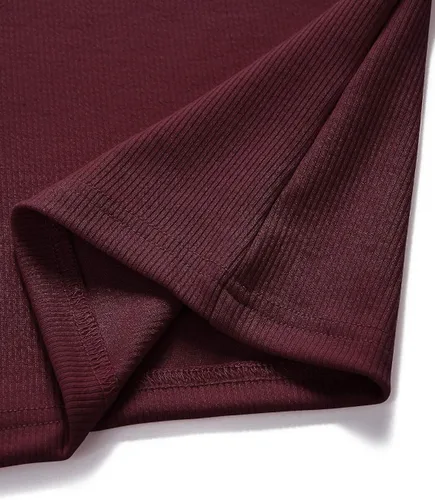 Vista 6 de MEROKEETY Camisetas básicas de manga corta con cuello en V y botones acanalados para mujer