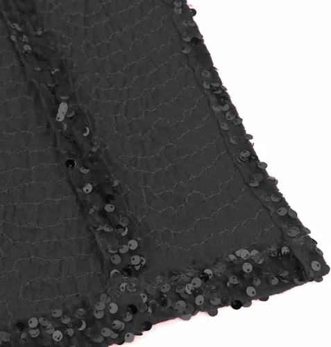 Vista 6 de Divhosrg Vestidos de cóctel para mujer, vestido de noche con lentejuelas y cuello en V sexy a la moda 2023, vestidos brillantes para mujer