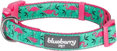 Vista 7 de Blueberry Pet 10+ Patrones Zoo Fun Collar de perro