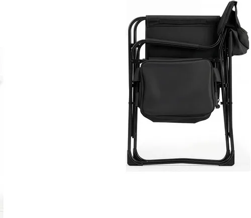 Vista 11 de Black Light Weight Camping Directors Chair for Camping