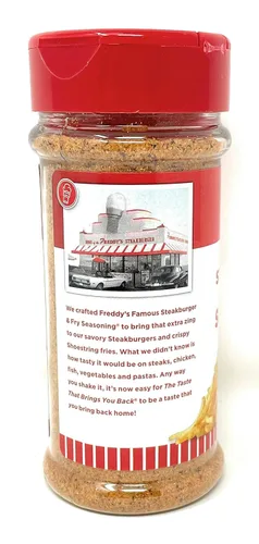 Vista 4 de Freddy's Steakhouse Famous Steakburger and Fry Seasoning 8.5 Oz