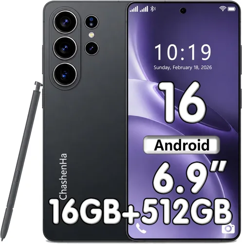 Vista 8 de Teléfono desbloqueado S26U, teléfono celular Android 16, GPS/Face Azul
