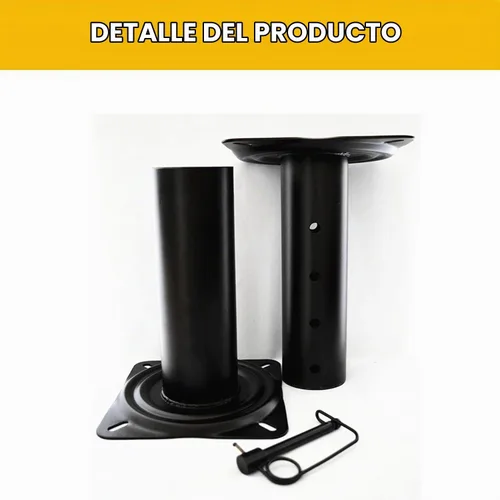 Vista 4 de Base de asiento para asiento de barco, pedestal de asiento de barco de primera calidad, ideal para entusiastas de la navegación y la pesca