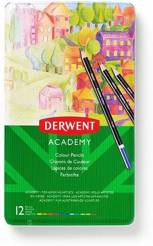 Vista 2 de Derwent Academia Colorante 12 Lata