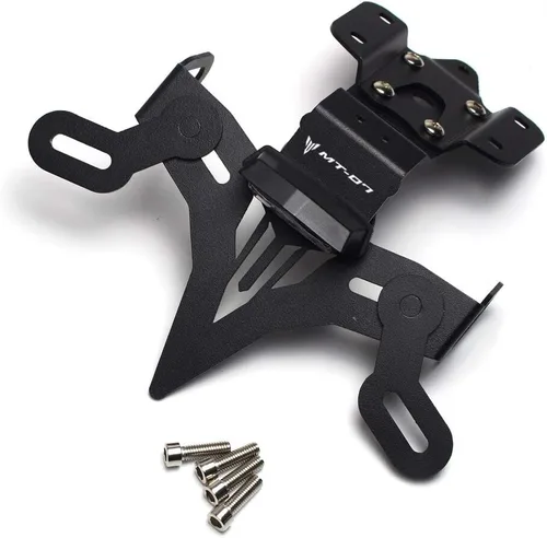 Vista 2 de TEMKIN W para Yamaha MT 07 FZ 07 MT07 FZ07 2013-2019 motocicleta trasera placa soporte soporte cola ordenado Fender Eliminator Y