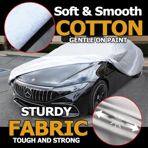 Vista 6 de Funda para coche compatible con Mazda Mazda2 XTREMECOVERPRO Serie plateada gris 2011 2012 2013 2014 2015 2-Gris